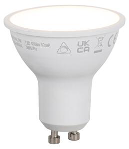 Set pametnih GU10 prigušivih LED žarulja 4,7 W 400 lm 2700K-6500K uklj. Zigbee Smart Hub