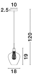 FILO VISILICA G9 /IP20/KROM & PROZIRNA & ZLATNA NL1500202821