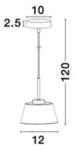 BOCCALE VISILICA G9 /IP20/KROM & PROZIRNA NL1300301301