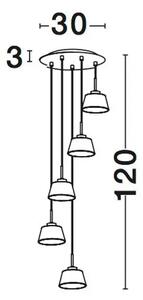 BOCCALE VISILICA G9 /IP20/KROM & PROZIRNA NL1300301305