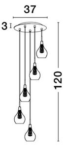 FILO VISILICA G9 /IP20/KROM & PROZIRNA & ZLATNA NL1500202805