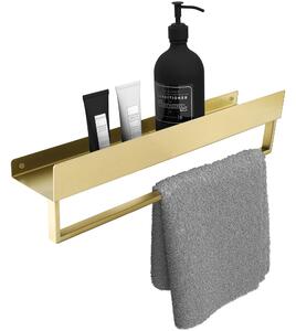Kupaonska polica SF01 45cm gold brush