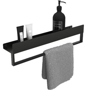 Kupaonska polica SF01 60cm black matt