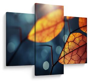 Slika - Tekstura lišća (90x60 cm)