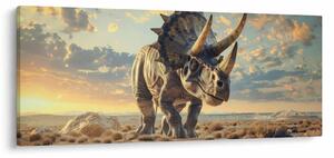 Slika - Triceratops (120x50 cm)