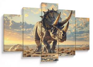Slika - Triceratops (150x105 cm)