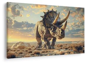 Slika - Triceratops (90x60 cm)