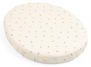 STOKKE plahta Sleepi Mini V3 flower ecru