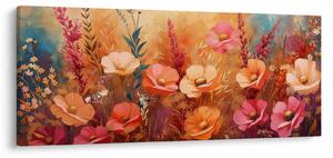 Slika - Livadsko cvijeće, slika (120x50 cm)