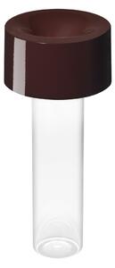 Stolne Lampa Foscarini, Fleur, prigušiv, Crvena, Dnevna soba, Staklo, Moderan