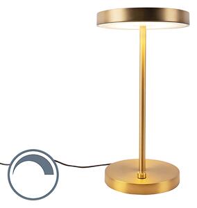 Moderna stolna svjetiljka brončana sa LED - Disco