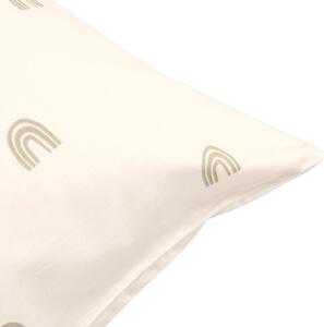 Set jastučnica Rainbow - Bež - 2x60x80 cm