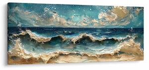 Slika - Slikanje mora (120x50 cm)