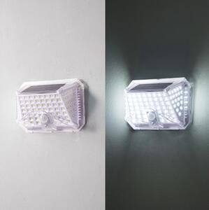 Brilagi-LED Solarna zidna svjetiljka sa senzorom WALLIE LED/4W/5,5V srebrna