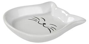 AniOne posuda za mačke Happy Kitty keramička bijela 200 ml