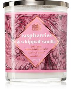 Bath & Body Works Raspberries & Whipped Vanilla mirisna svijeća 227 g