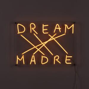 Stolne Lampa SELETTI, Dream-Madre, prigušiv, Žuta, Dnevna soba, Plastika, Dizajn