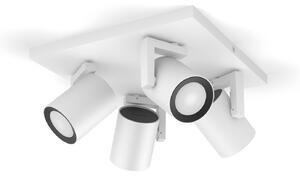 Stropne Svjetiljka Philips Hue, Argenta, prigušiv, Bijela, Dnevna soba, Metal, Moderan