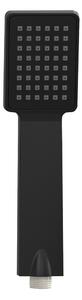 Mat crna tuš garnitura od nehrđajućeg čelika 101 cm Cuadro - Wenko