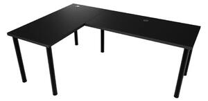 Zondo.hr Kutni Gaming PC stol Gamer N (crna) (L). 1054971