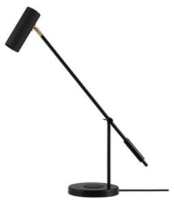 Stolna lampa Hubble Read, crna, USB-C - Globen Lighting
