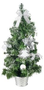 Božićno drvce Jelka za stol 60cm Silver