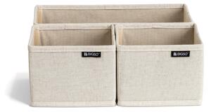 Tekstilni organizatori za ladice u setu 3 kom Soft Storage – Bigso