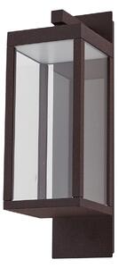 Vanjske Svjetiljka Lucande, Ferdinand, Smeđa / hrđa, Balkon, Aluminij, Moderan
