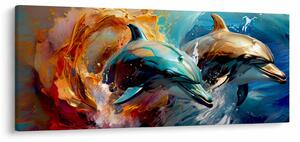 Slika - Slika dupina (120x50 cm)