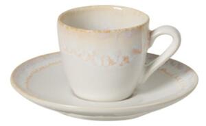 Bijela šalica za espresso od kamenine 100 ml Taormina – Casafina