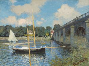 Reprodukcija The Bridge at Argenteuil (1874), Claude Monet