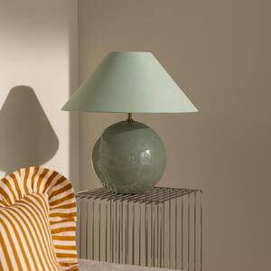 Stolne Lampa Globen Lighting, IRIS, Zelena, Dnevna soba, Tkanina / tekstil, Dizajn