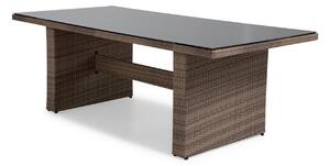 Vrtni stol Comfort Garden 156974x100cm, Smeđa, PVC pletivo