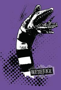 Umjetnički plakat Beetlejuice - Sandworm, (26.7 x 40 cm)