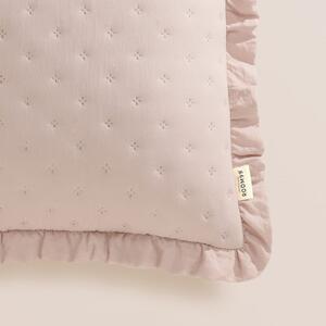 Romantična jastučnica Molly u puder roza 45 x 45 cm