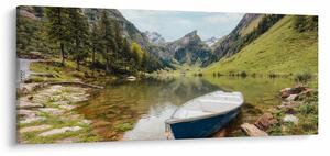 Slika - Seealpsee, jezero u Švicarskoj (120x50 cm)