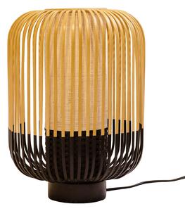 Stolne Lampa Forestier, Bamboo Light M, Crno, Dnevna soba, Bambus, Dizajn