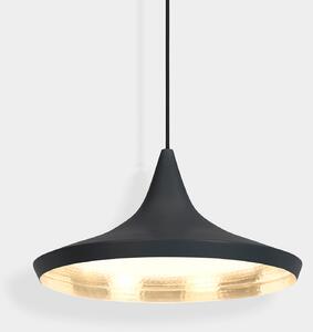 Viseće Svjetiljka Tom Dixon, Beat, prigušiv, Crno, Dnevna soba, Mjed, Dizajn