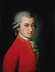 Reprodukcija Wolfgang Amadeus Mozart, 1818, Krafft, Barbara