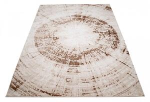 Smeđi tepih u glamur stilu Širina: 80 cm | Duljina: 150 cm