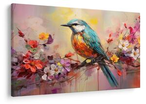 Slika - Slikanje ptice (90x60 cm)