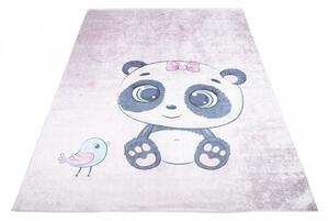 Dječji tepih sa preslatkim motivom pande Širina: 120 cm | Duljina: 170 cm