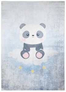 Dječji tepih sa slatkom pandom na oblaku Širina: 120 cm | Duljina: 170 cm