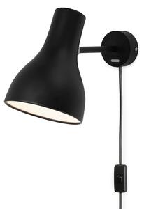 Zidne Svjetiljka Anglepoise, Type 75, prigušiv, Crno, Dnevna soba, Metal, Dizajn