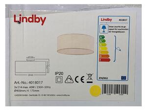 Lindby - Stropna svjetiljka HENRIKA 3xE14/40W/230V bijela