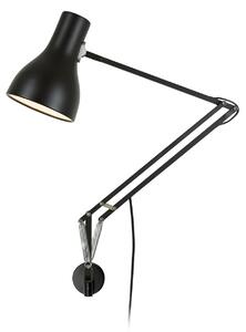 Zidne Svjetiljka Anglepoise, Type 75, Crno, Dnevna soba, Aluminij, Dizajn