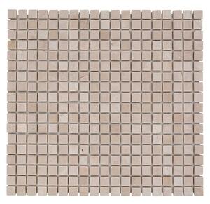 Mozaik pločica Quadrat Uni MOS 15/13R (30,5 x 32,2 cm, Bež boje, Mat)