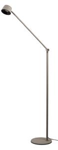 Podne Lampa ANTIDARK, Direction F1, prigušiv, Sivo, Dnevna soba, Metal, Moderan