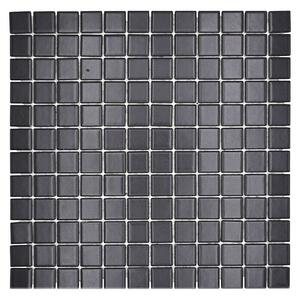 Mozaik pločica Quadrat Uni CG 154 (29,8 x 29,8 cm, Crne boje, Mat)