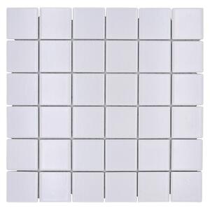 Mozaik pločica Quadrat Uni CD 111 (29,8 x 29,8 cm, Bijele boje, Mat)